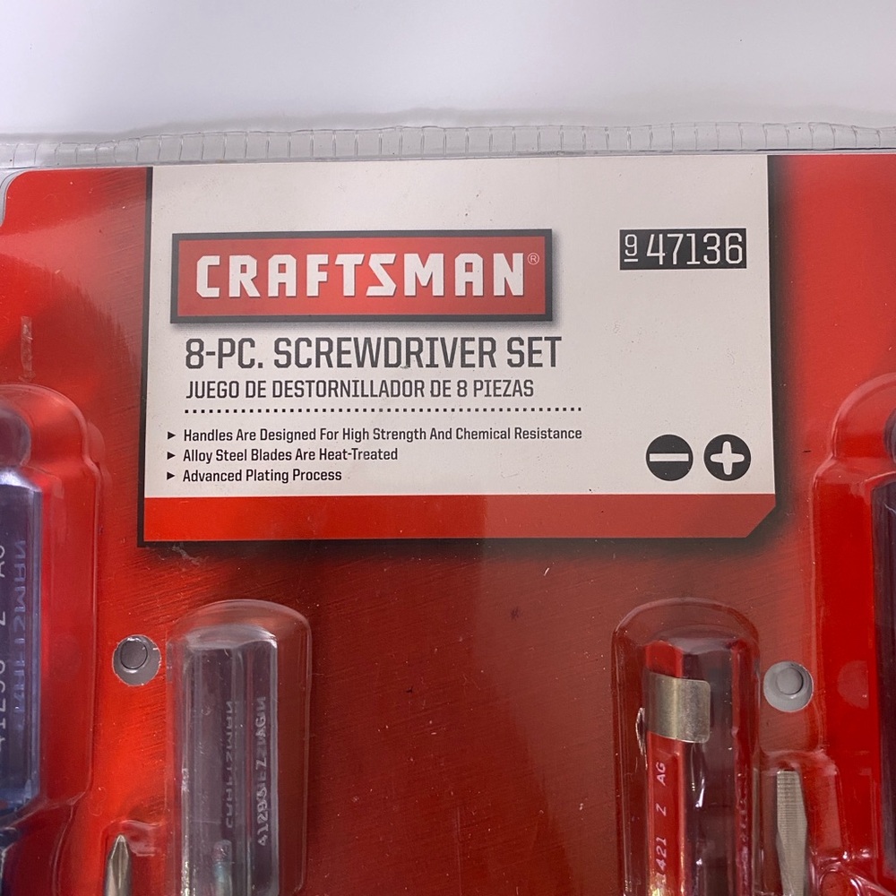 Craft Red and Blue Screwdriver Set - Picture 8 of 9